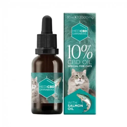 Huile De Cbd Pour Chats Go T Saumon Cannavirtus Votre Boutique En