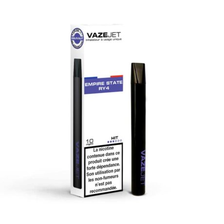 E-cigarette jetable VAZEJET Empire State RY4 (10 mg)
