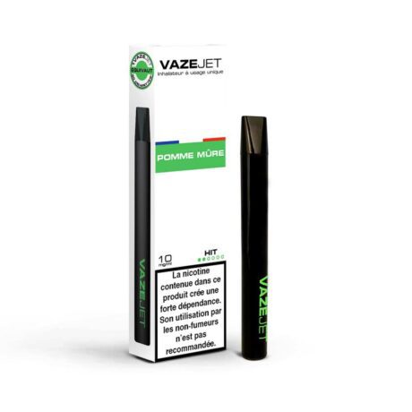 E-cigarette jetable VAZEJET Pomme Mûre (10 mg)