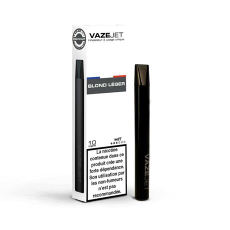 E-cigarette jetable VAZEJET Blond Léger (10 mg)