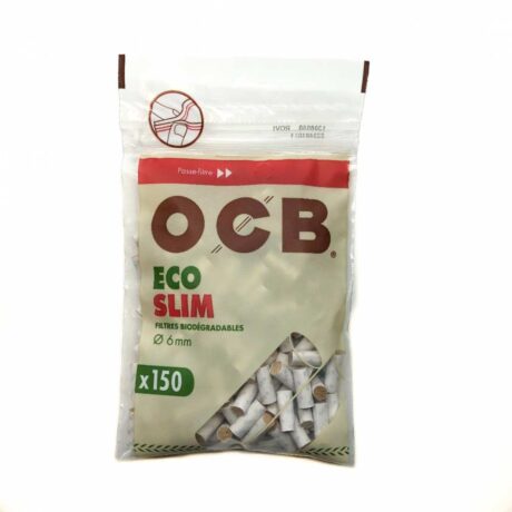 sachets-de-150-filtres-biodegradables-ocb-eco-slim-6mm
